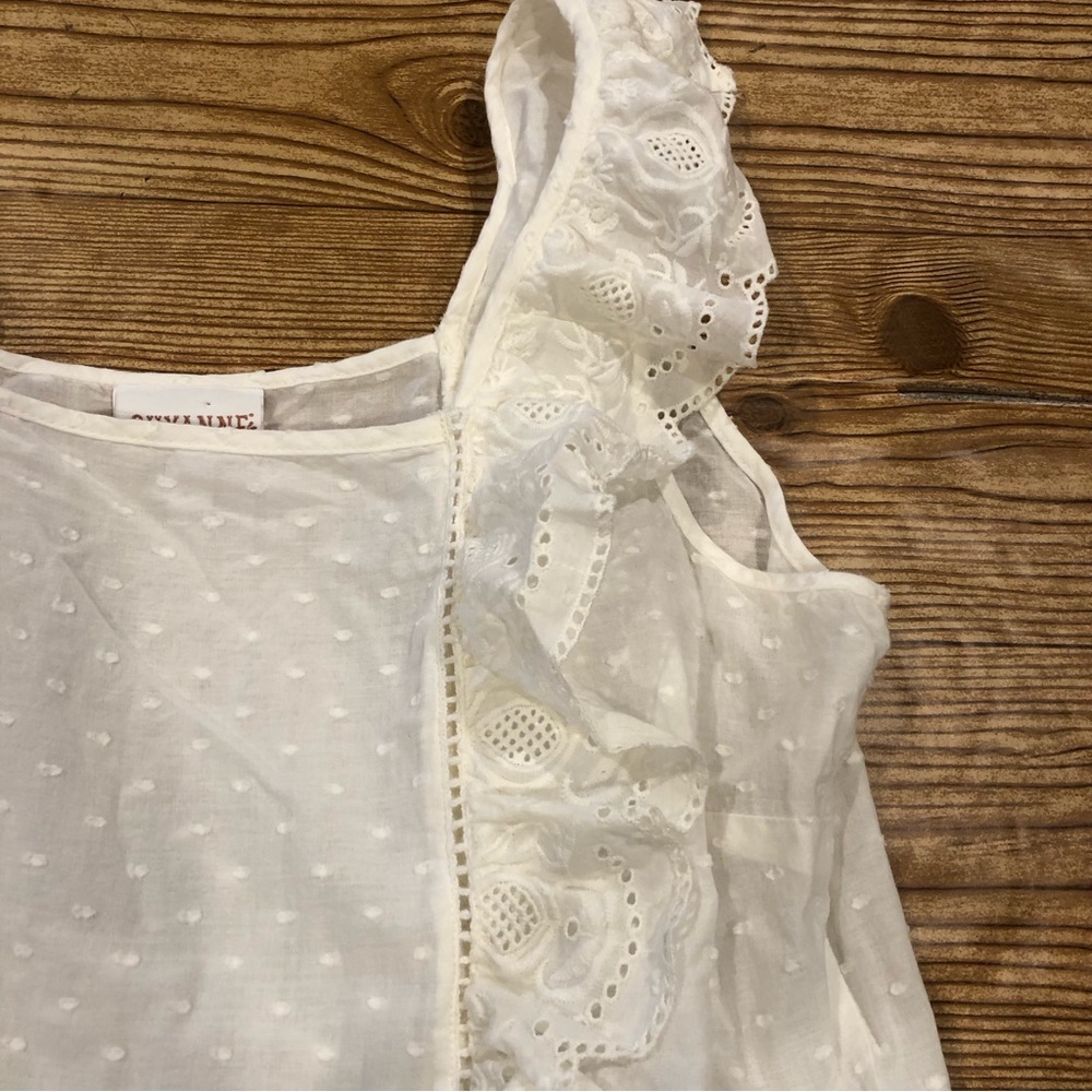 Large Shyanne Country Cowgirl sleeveless top - Picture 6 of 10